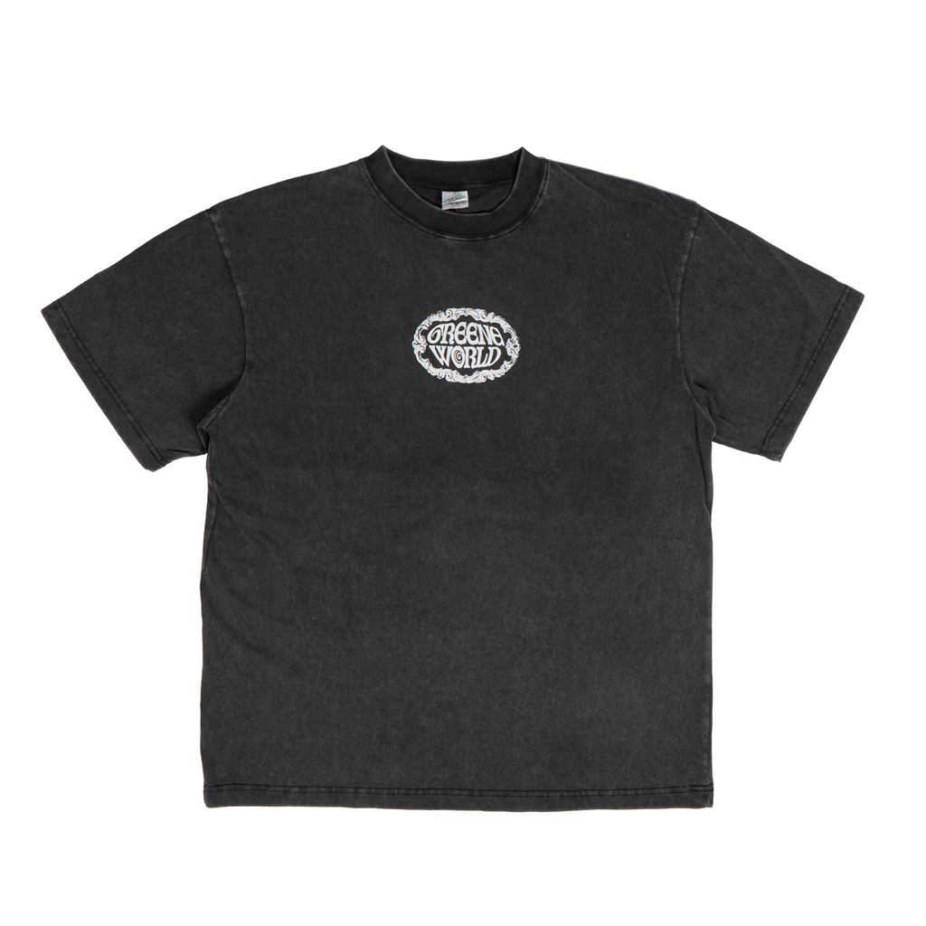GREENE WORLD VINTAGE BLACK TEE