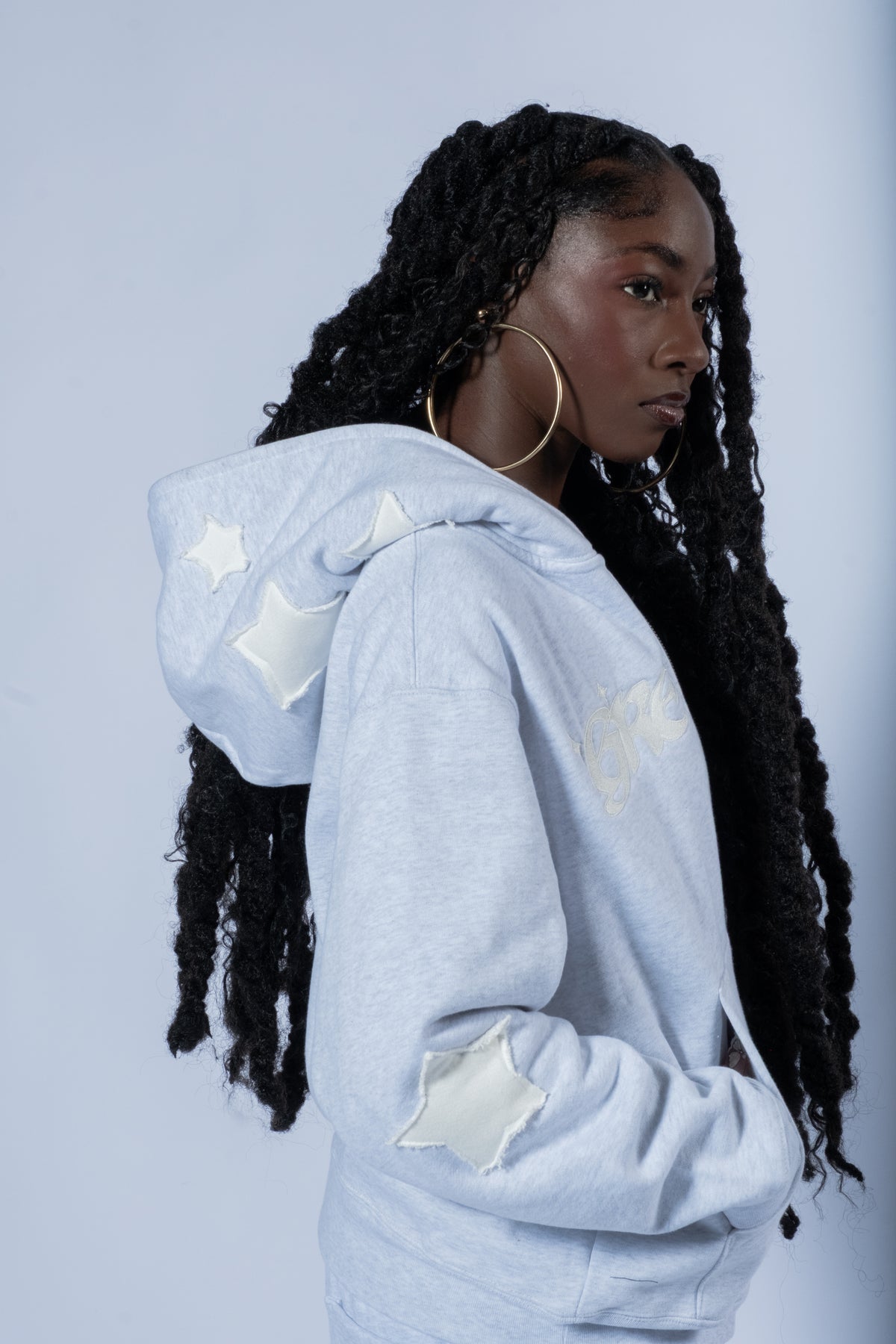 GREENE WORLD PLAID HOODIE